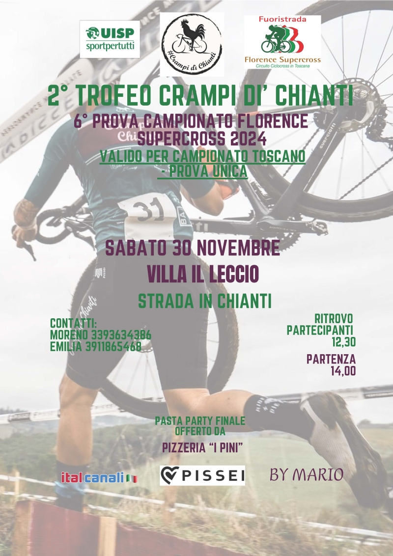 6° PROVA – CAMP. TOSCANO. FLORENCE SUPERCROSS