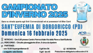 Campionato d’Inverno 2025 a Sant’Eufemia di Borgoricco